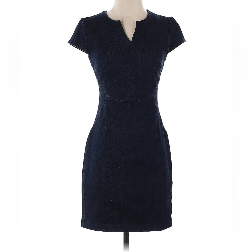 Banana Republic Navy Blue Jean Dress - Size 0